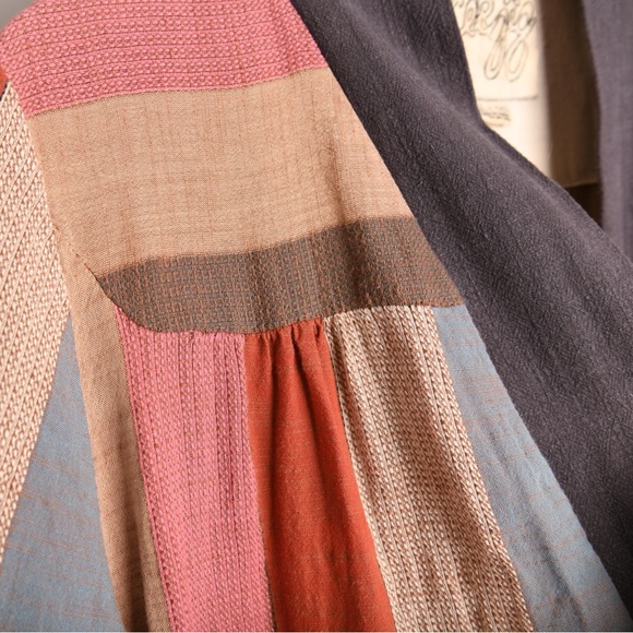 Ace & Jig OOAK tailored open cardigan shawl size XL textile - Picture 4 of 4